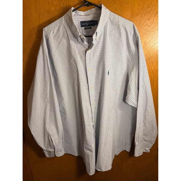 Ralph Lauren Other - Ralph Lauren Classic Fit 18 34/35 Plaid Button Down Dress shirt Men Neck 18